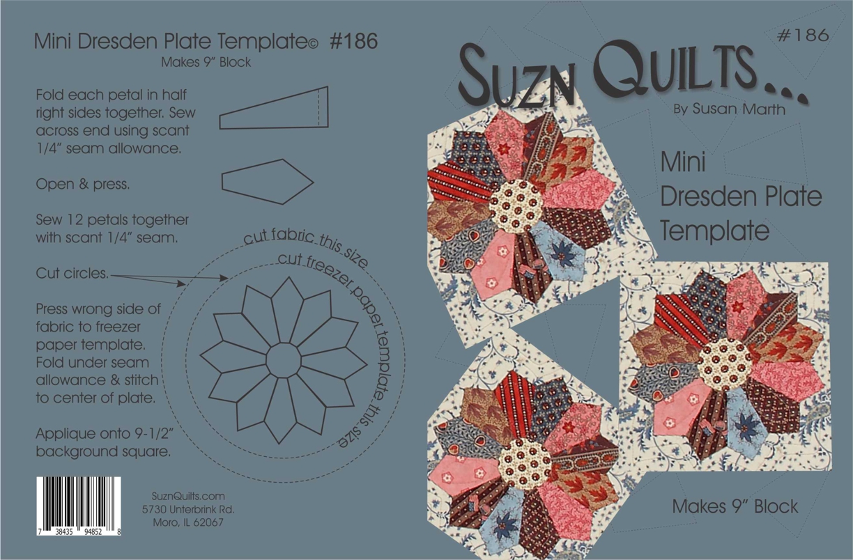 Mini Dresden Plate quilt pattern Quilting my way through life!