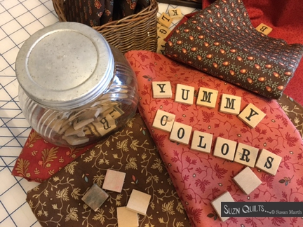 Suzn+Quilts+Gratitude+yummy+colors